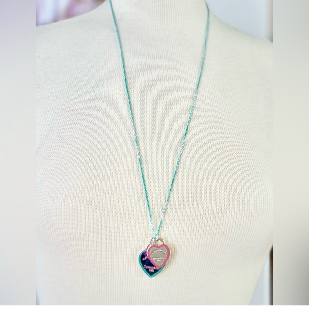 Tiffany & Co. I Love You Heart Charm Necklace - Picture 6 of 7